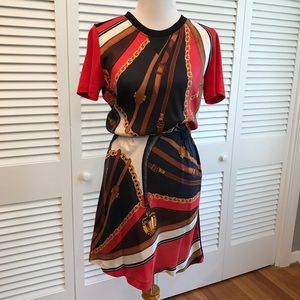 💥HOST PICK💥Louis Vuitton Chainlink Print Dress